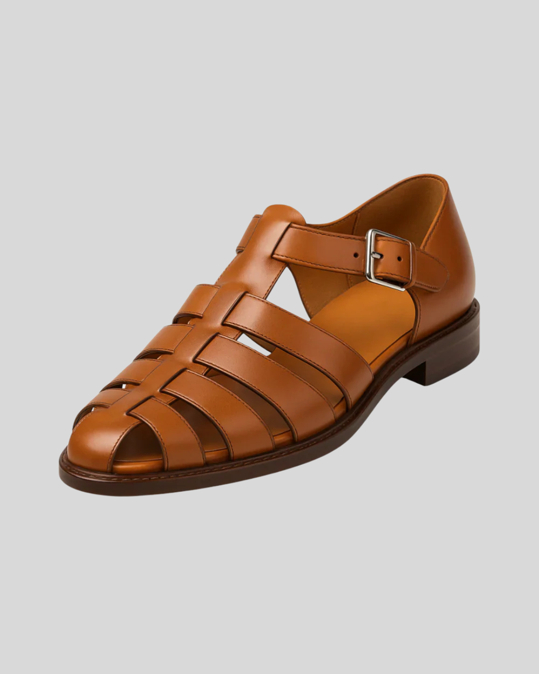 Tommy | Lukket tå sandal med strop