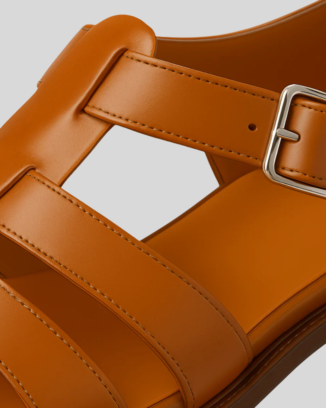 Tommy | Lukket tå sandal med strop