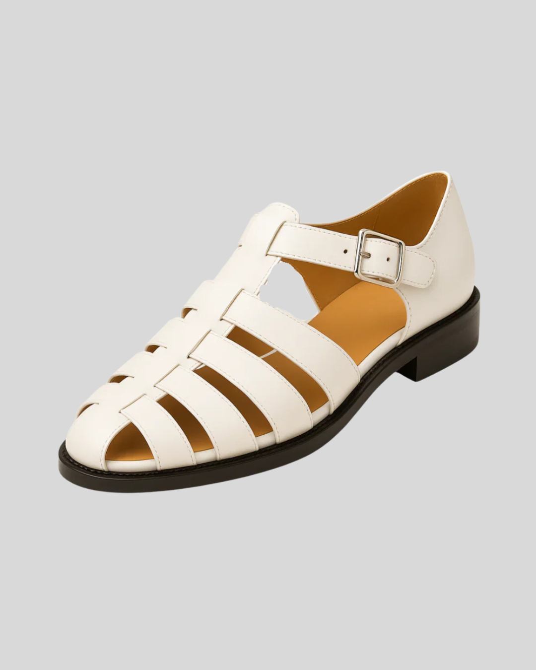 Tommy | Lukket tå sandal med strop