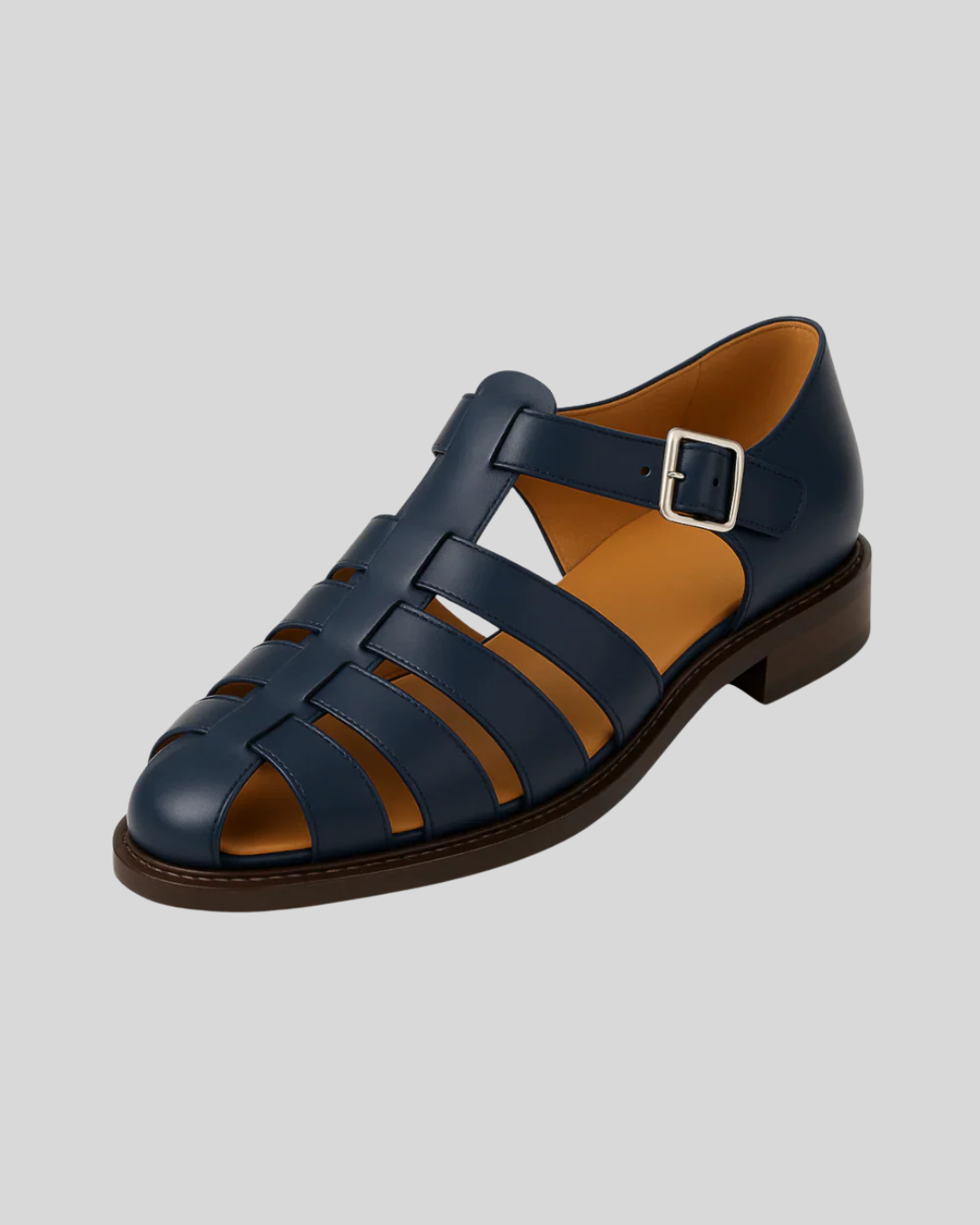 Tommy | Lukket tå sandal med strop