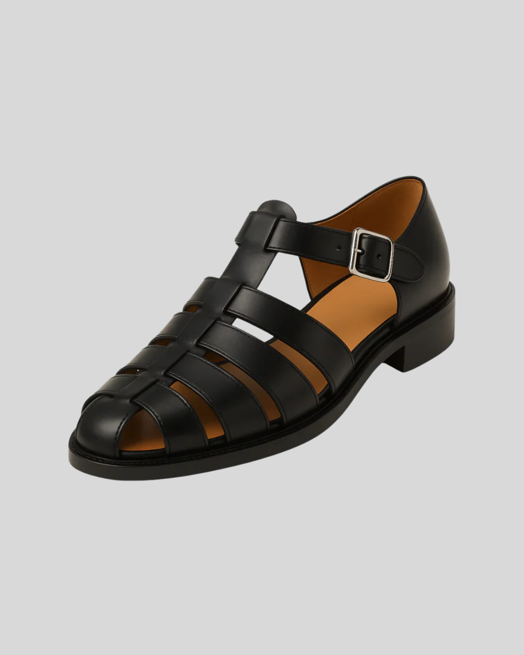 Tommy | Lukket tå sandal med strop