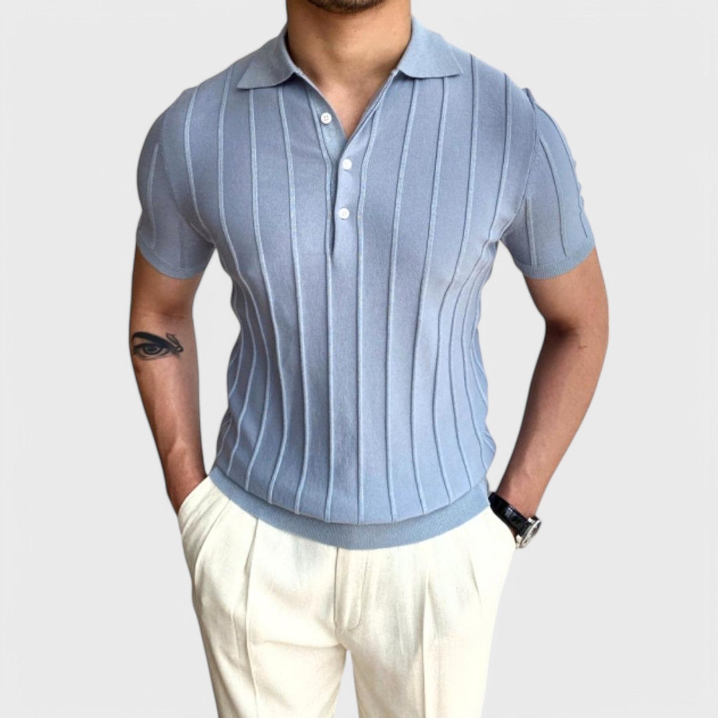 Slim Fit Poloshirt til Mænd
