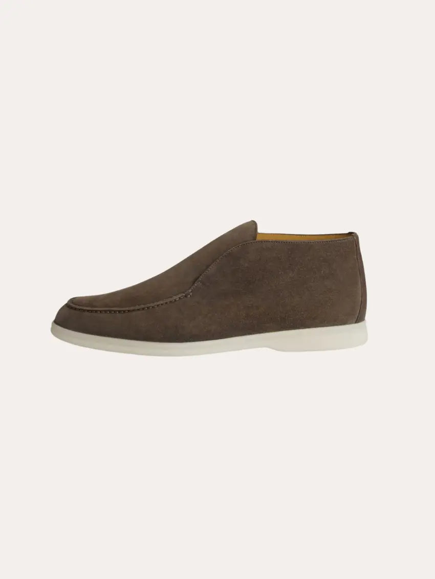 Suedesko City Loafers – Mørkegrå