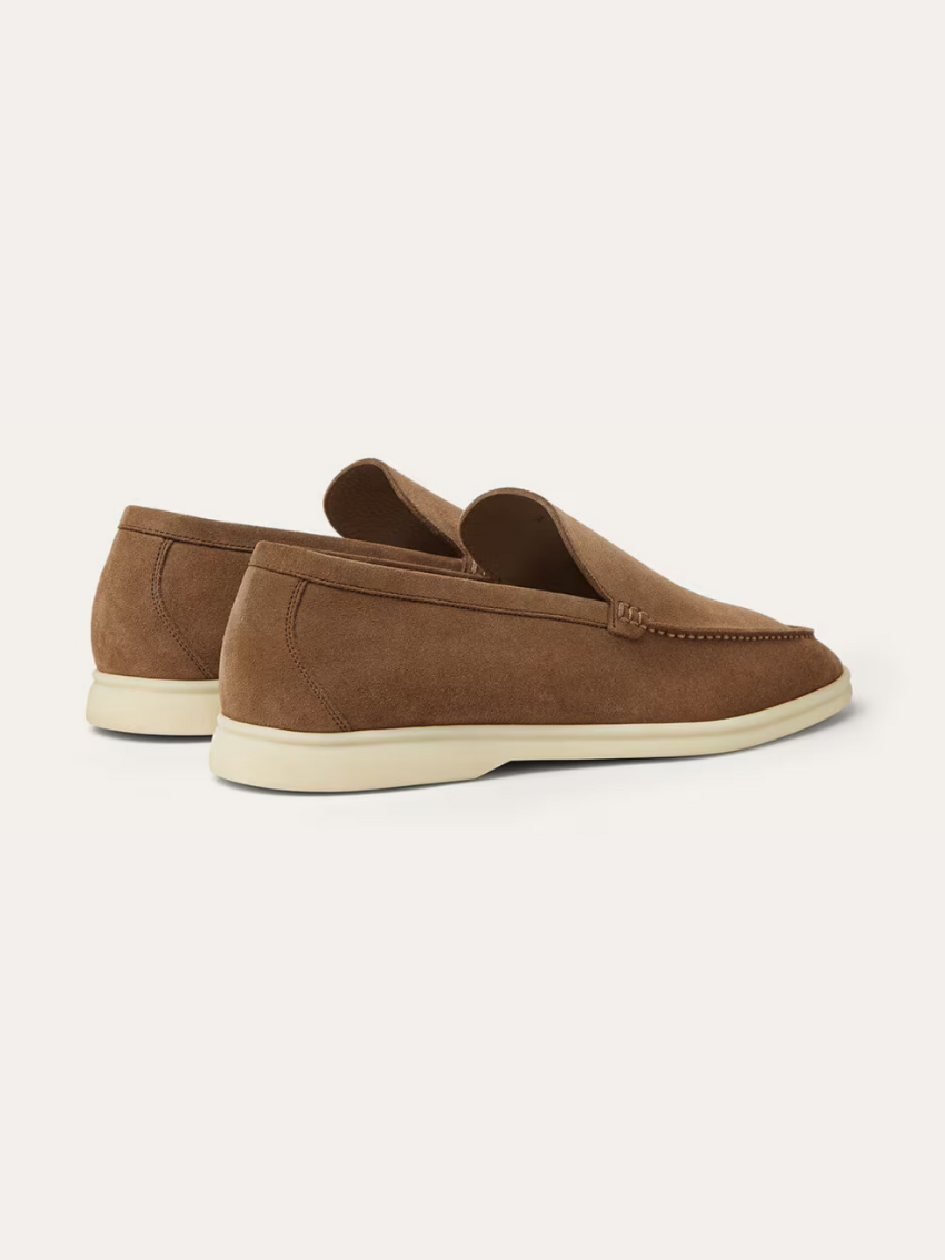 Læder Loafers – Brun