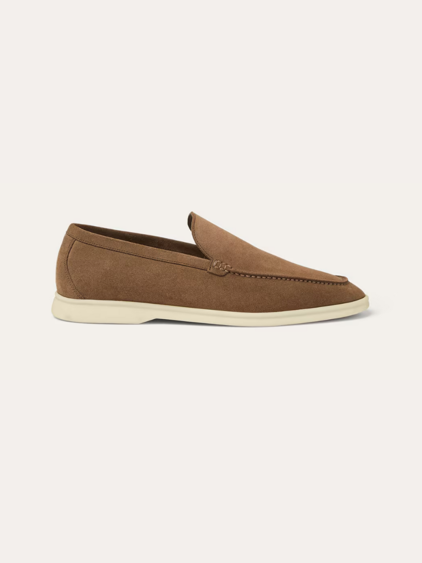 Læder Loafers – Brun