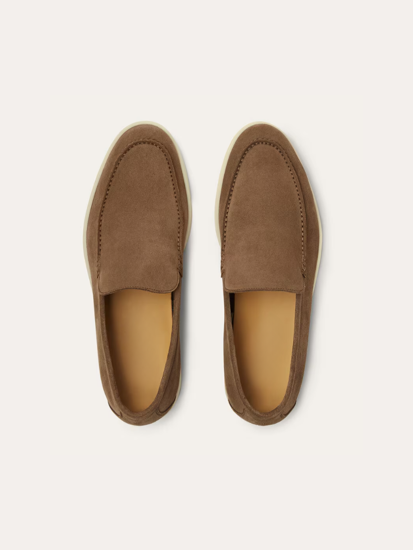 Læder Loafers – Brun