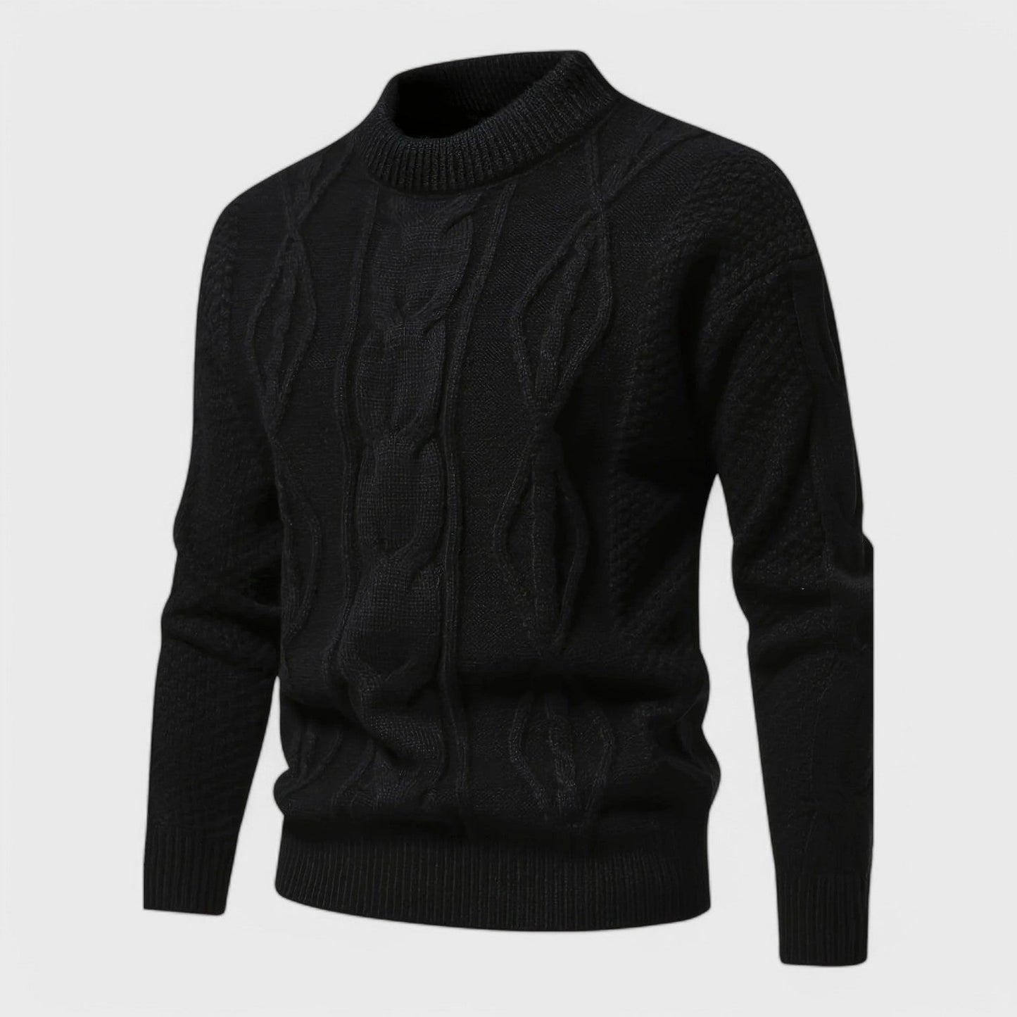 Sweater med lange ærmer til mænd