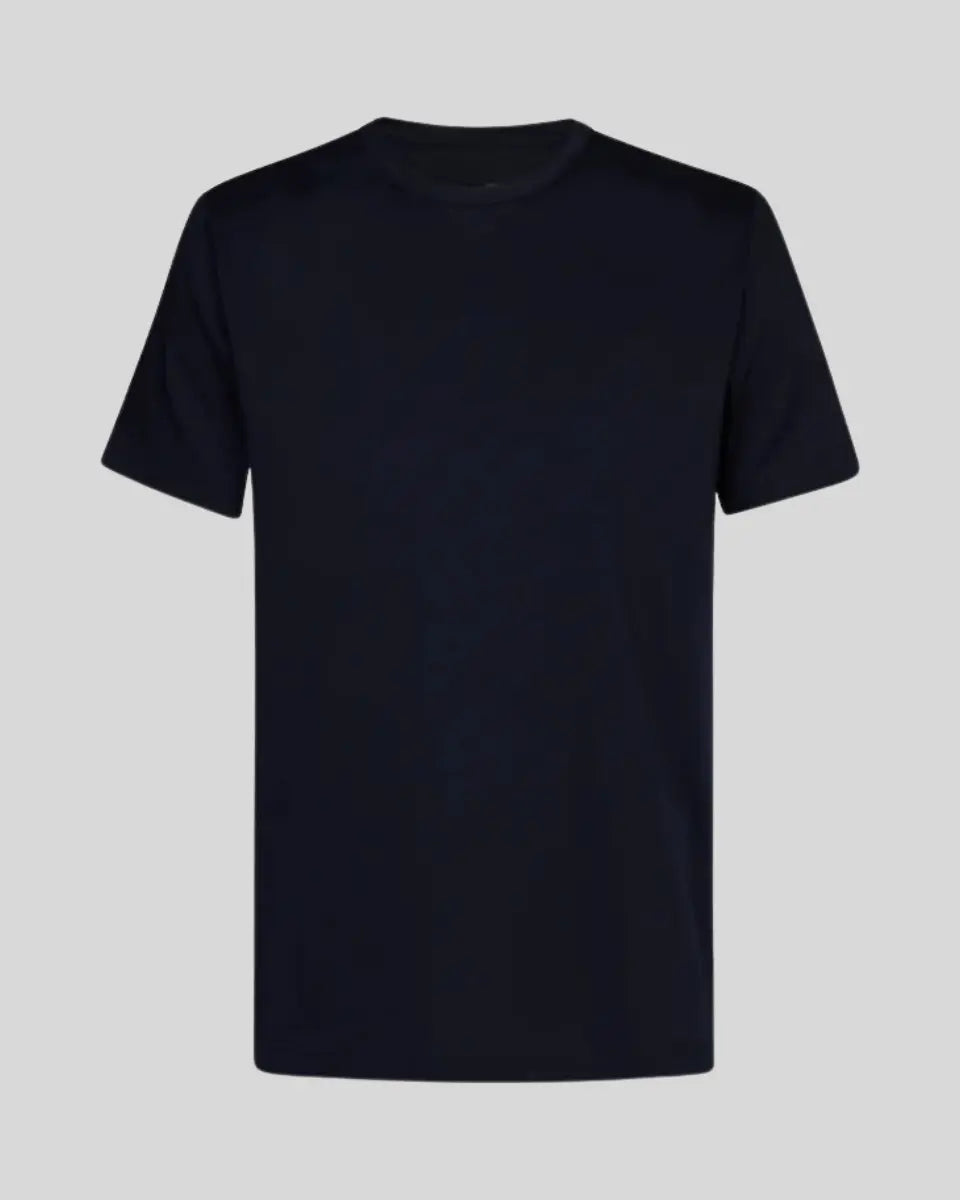Bomuld T-shirt – Navy Blå