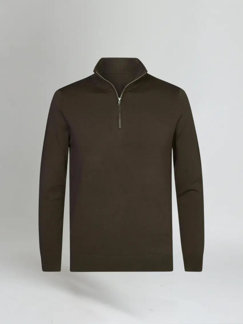 Essential Halv Lynlåsshorts - Mørk Brun