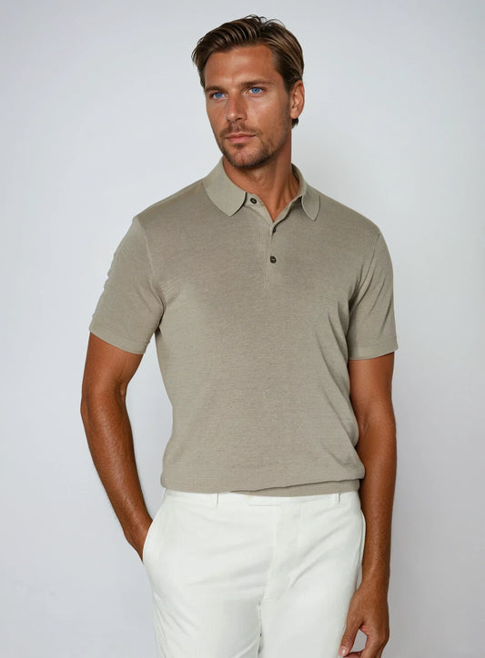 Khaki Polo T-shirt