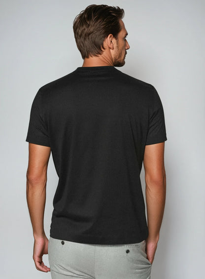 Signature Supima T-shirt – Sort