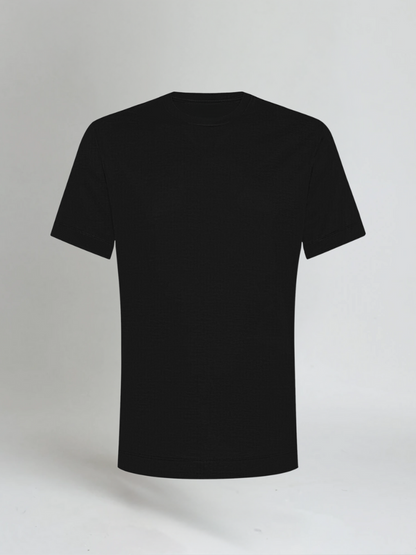 Signature Supima T-shirt – Sort