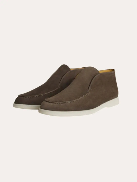 Suedesko City Loafers – Mørkegrå