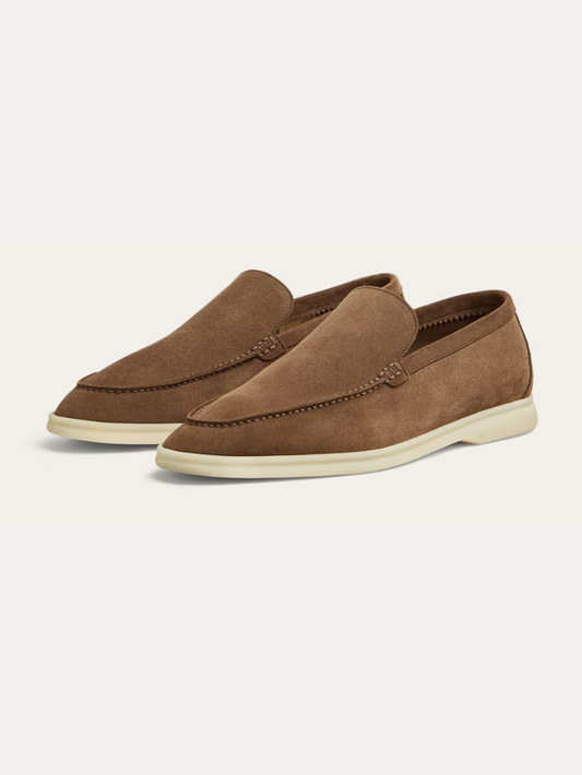 Læder Loafers – Brun